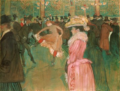 Im Moulin Rouge: Der Tanz von Henri de Toulouse Lautrec